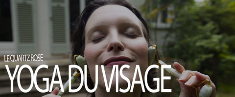 Yoga du visage : le quartz rose
