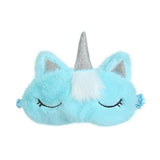 masque_de_nuit_licorne_fourrure_bleu